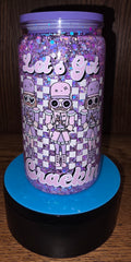 16 oz Let's Get Crackin Nutcracker Snow Globe Tumbler