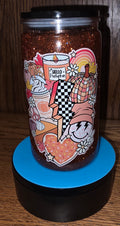 Hello Pumpkin Fall Snow Globe Tumbler | 16 oz | Ready to Ship