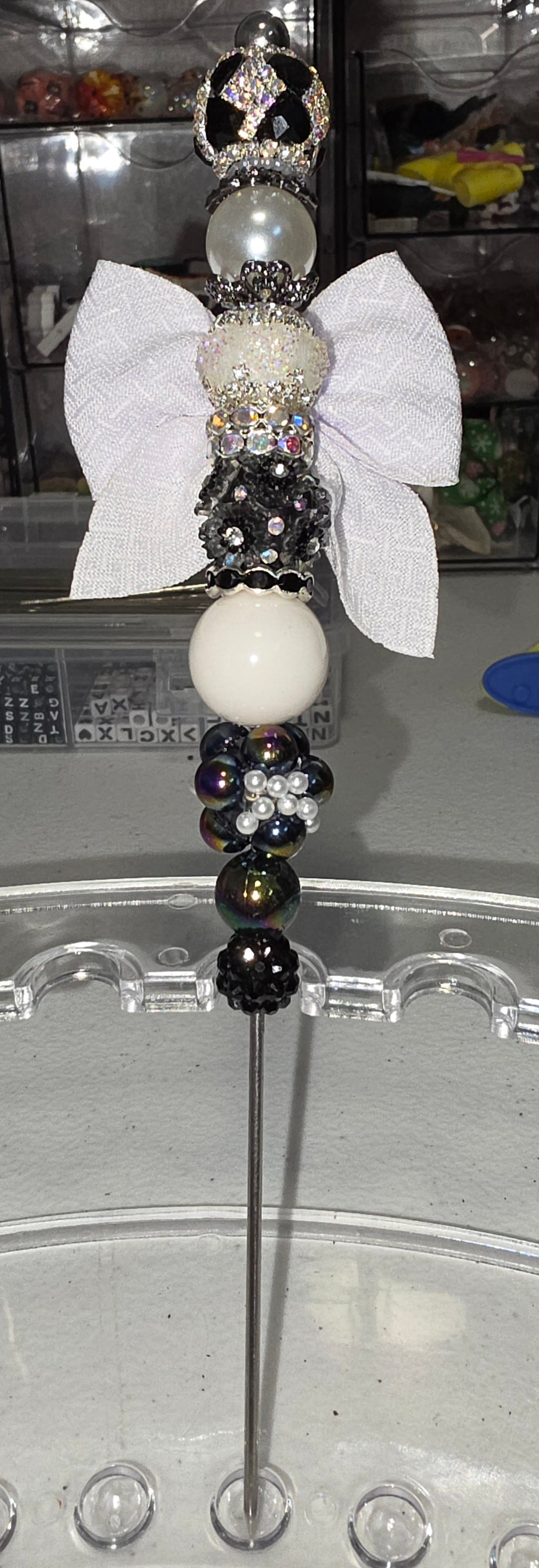 ✨ Custom Beaded Pokey Tool