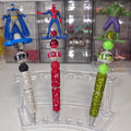 Superhero Character Bling Pens | Batman, Spider-Man & Hulk Inspired
