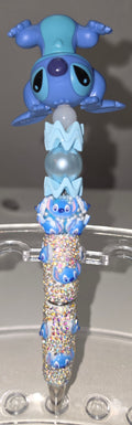 Stitch Character Bling Pens | Handmade Rhinestone & Beaded Pens